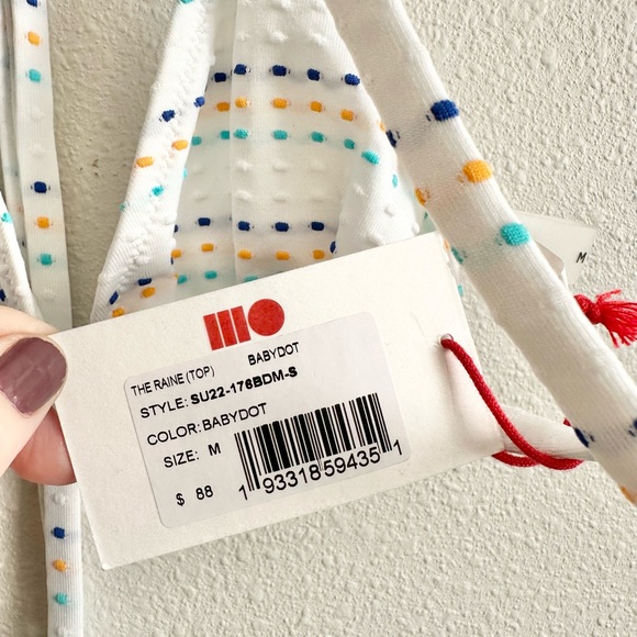 NWT Solid & Striped Babydot Bikini Size Medium - Picture 10 of 16